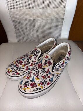 Vans Custom Mickey Mouse Slip-On